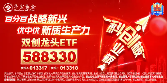 主力资金大举加码权重板块，双创龙头ETF（588330）封死涨停板，标的指数近9成成份股涨超10%！